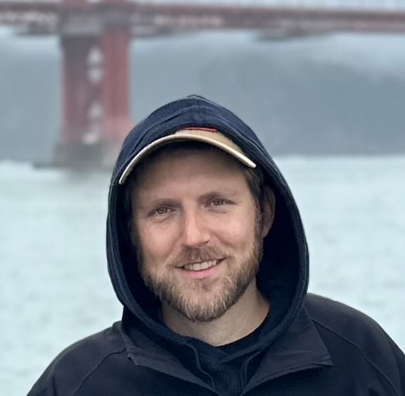 Ben Jennings near the Golden Gate Bridge